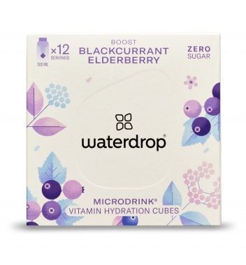 WATERDROP BOOST BLACKCURRANT ELDERBERRY